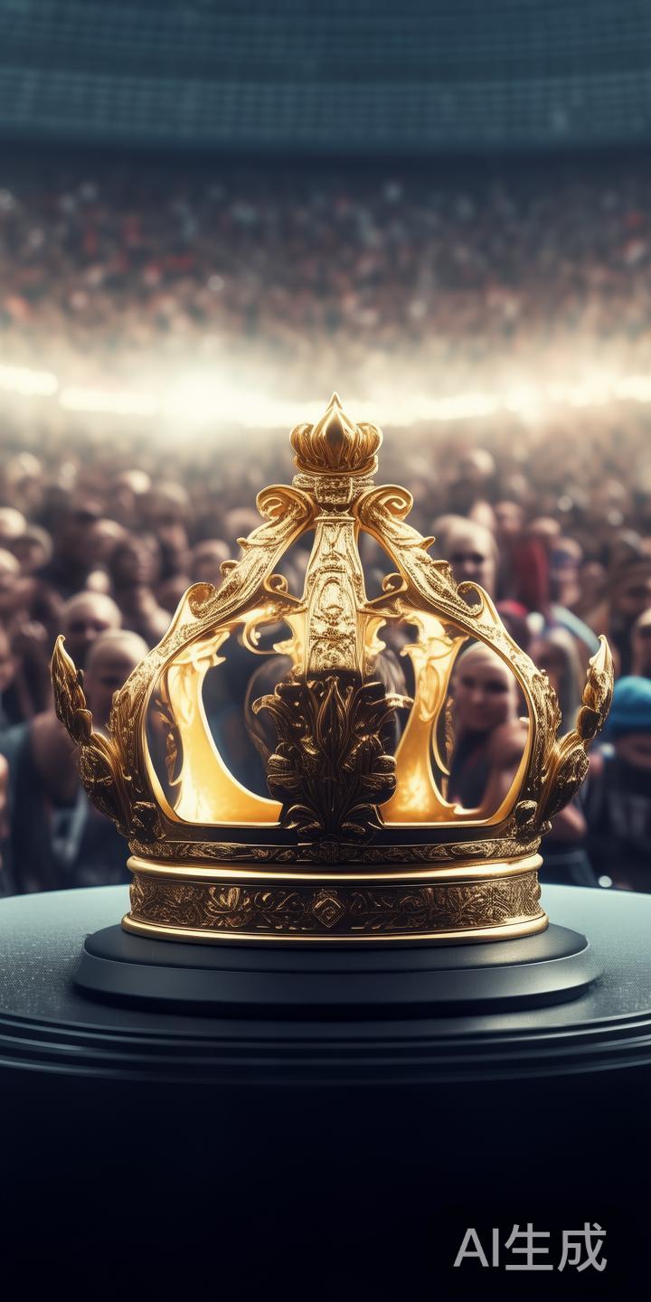 体育皇冠作为一种象征力量的符号，能够激励运动员不断